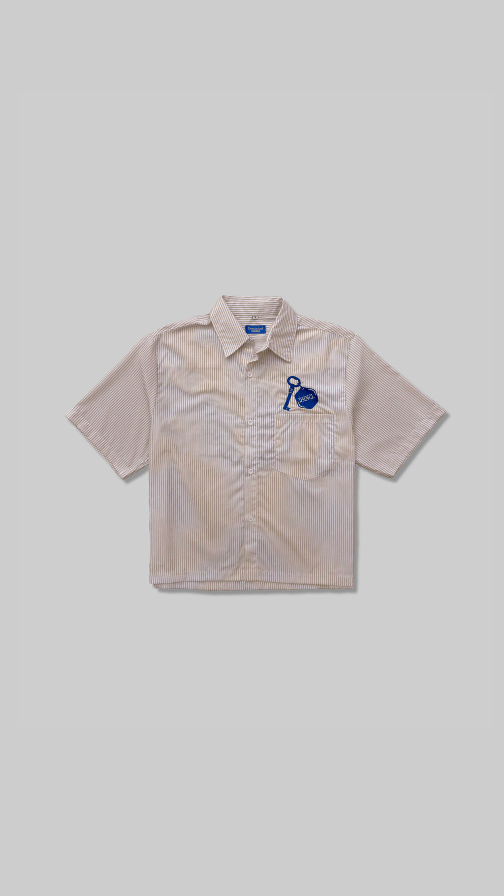 Camisa Bordada a Rayas