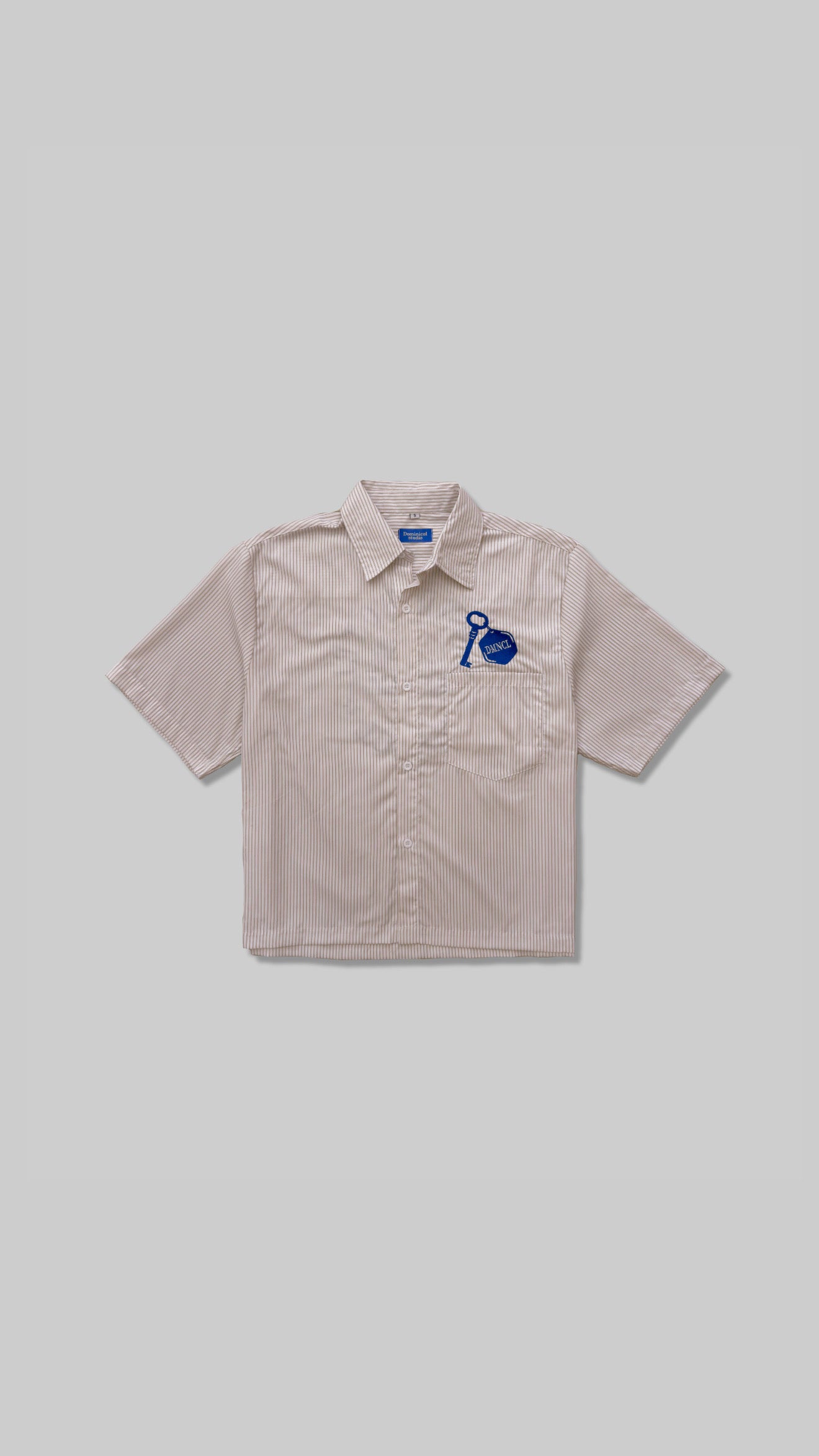 Camisa Bordada a Rayas